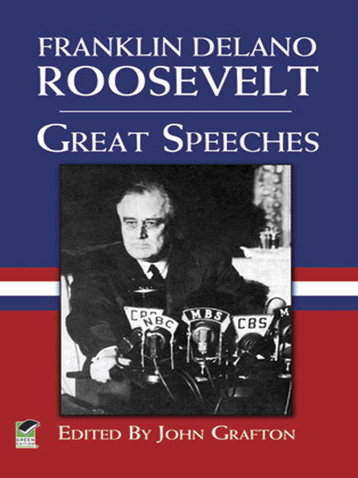 Title details for Great Speeches by Franklin Delano Roosevelt - Available